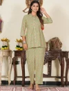 Floral Printed Kurti With Trouser
